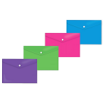 Treeline A4 Plastic Envelope with stud